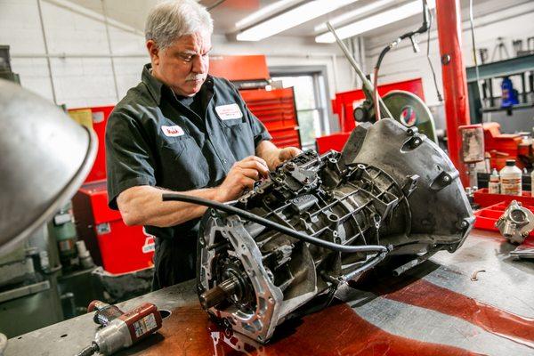 Mark Rebuilding a Transmission