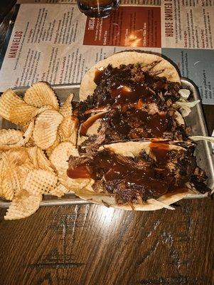 Brisket tacos