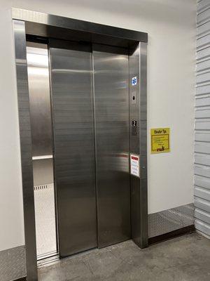 Elevator from the 2nd floor