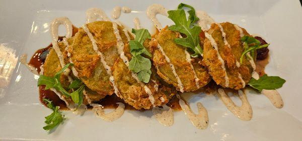 These Fried Green Tomatoes were to die for!