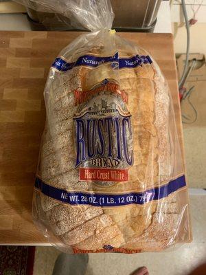 Hard Crust White - a rustic, natural taste of divine pleasure bread