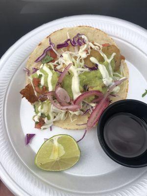 Fried Fish Taco