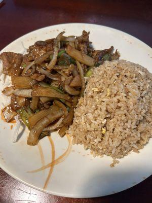 Mongolian Beef lunch special