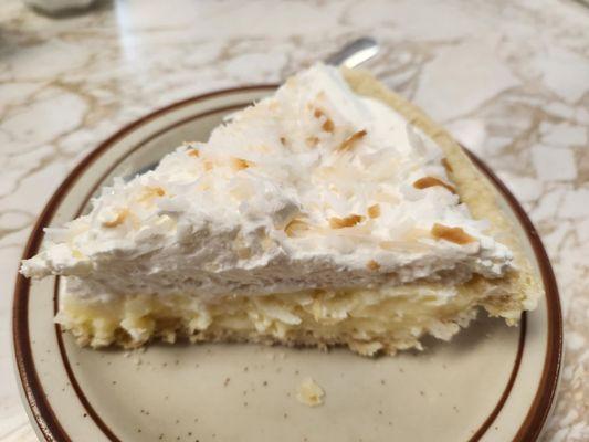 Coconut Cream Pie.