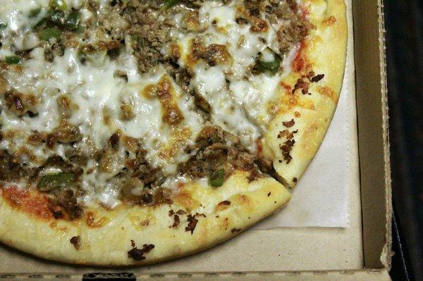 Philly Cheesesteak Pizza