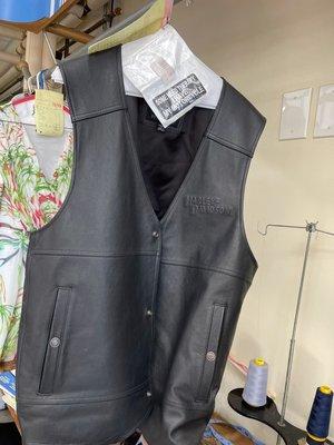 Here's another great image of our clients leather vest we cleaned!