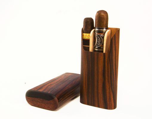 Ebony Cigar Case