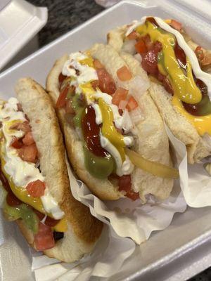 Sonoran hot dogs