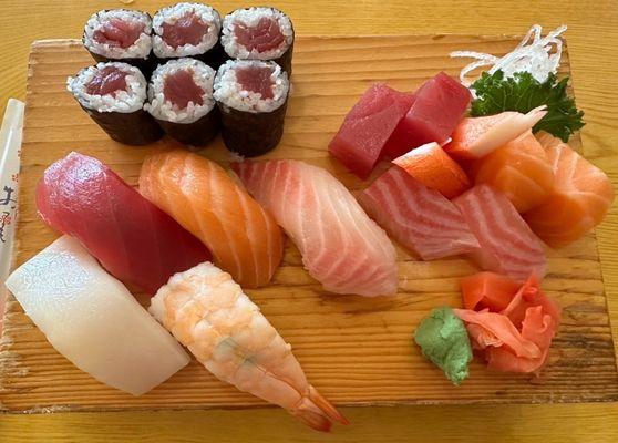 90. Sushi & Sashimi Combo Regular