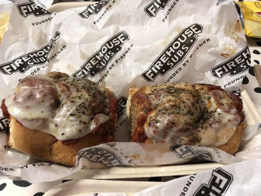 The Firehouse Meatball sub is always good.