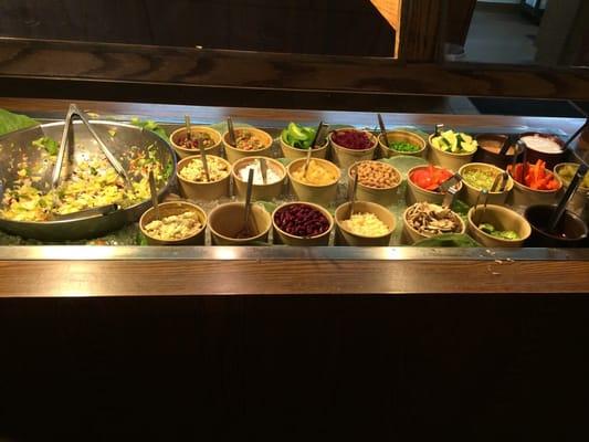 The salad bar!!!