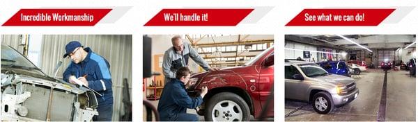 From complete collision repair and FREE estimates to handling your insurance claim, we will take care of you.