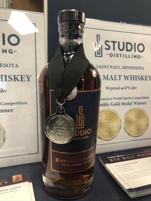 Silver medal Bourbon