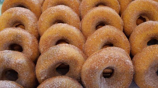 Baked donuts, not deep fried.