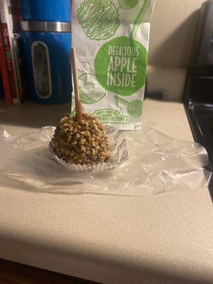 Walnut caramel apple