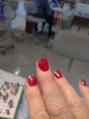 A little holiday glitz and glam! Thank you, Lyn!