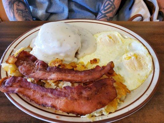 Biscuits and gravy