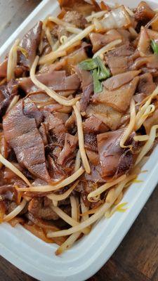 Dry Beef chow fun (lunch special)