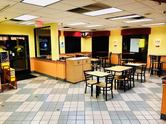 Inside the Dining Room - Chairs, Booths, High-Top Tables & Stools