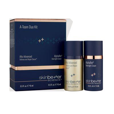 SkinBetter 
High quality, professional skin that addresses dryness, texture, and piment issues.