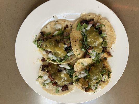 Carne asada tacos