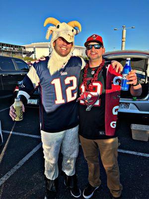 Two Tom Brady Fans in AZ on Christmas day