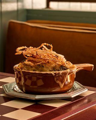 French Onion Soup at Darling Jack's Tavern.