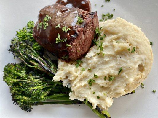 Filet Mignon Dinner - Served with Side Salad and Bread Service