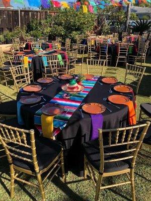 Mexican themed birthday party Orange County