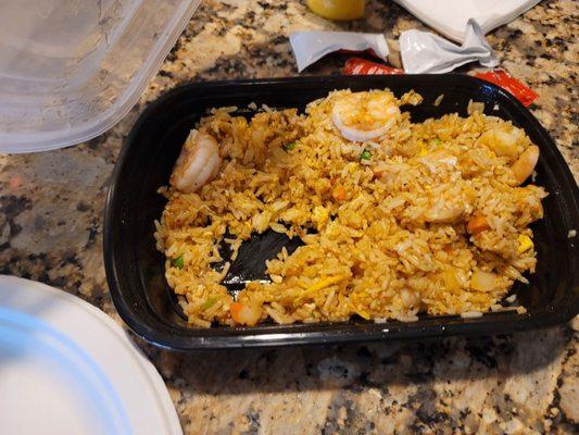 Shrimp fried rice