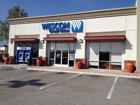 Wescom Corona branch storefront