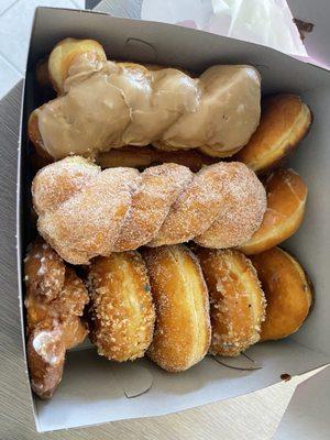 Dozen mixed donuts