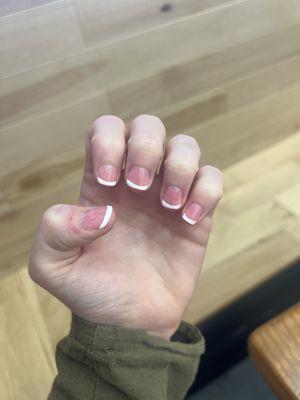 French gel manicure