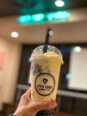 Mango Kulfi Milk Tea