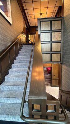 Staircase to conference rooms