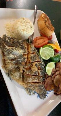 Mojarra frita