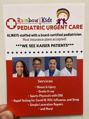 Rainbow Kids Pediatric Urgent Care