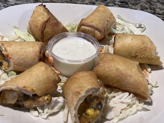 Appetizer southwest rolls