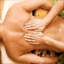 Back Massage, using Acupressure to work out knotted muscles. Relax muscle and lessen pain on nerves.