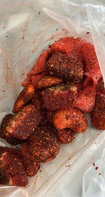 Mix of chamoy/tajin gummies