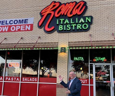 Front of the Restaurant