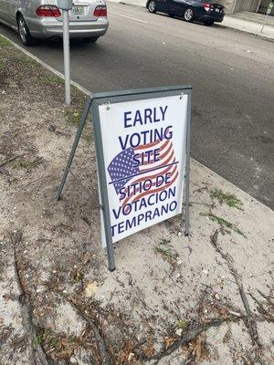 Don't forget to early vote. If not, Tuesday is the Official day to vote! 7am-7pm