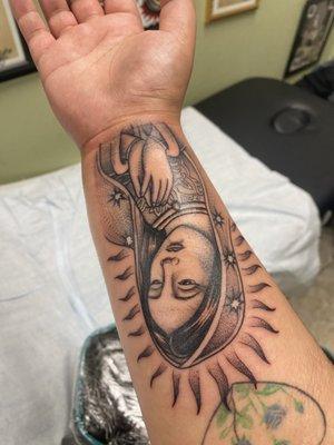 Tattoo I just got done yesterday