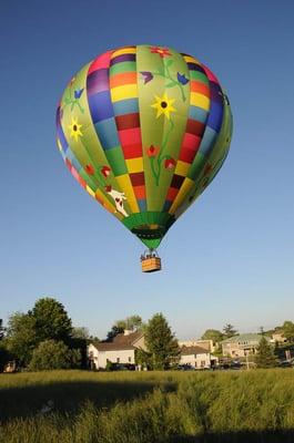 Take off one prefect afternoon to fly