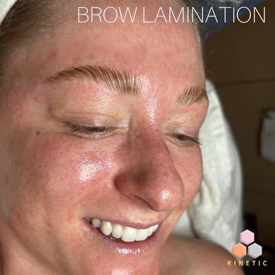 Brow lamination