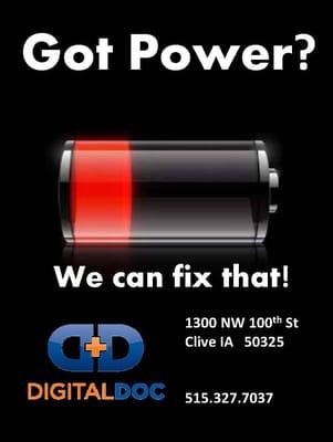 is your phone running out of battery power too fast?  Bring it in and have us look at it.