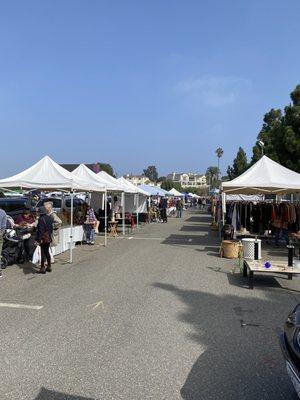 A view of the vendors