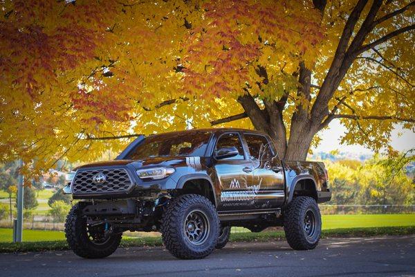 Custom Wrapped Tacoma for Backwoods Adventure Mods