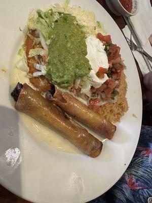 Two flautas