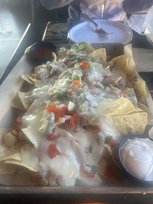 Chicken nachos